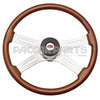 MC1369 WHEEL-STEERING 18" FOUR SPOKE WOOD