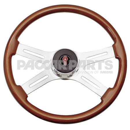 MC1376 WHEEL-STEERING 18" FOUR SPOKE WOOD