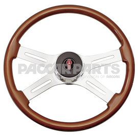 MC1379 WHEEL-STEERING 18" FOUR SPOKE WOOD