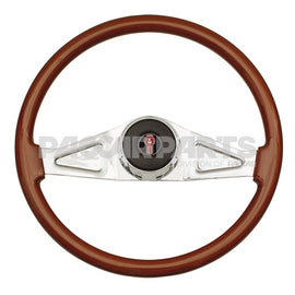 MC1381 WHEEL-STEERING 18" TWO SPOKE WOOD
