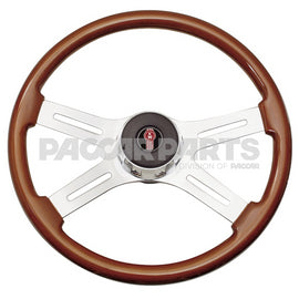 MC1383 WHEEL-STEERING 18" FOUR SPOKE WOOD