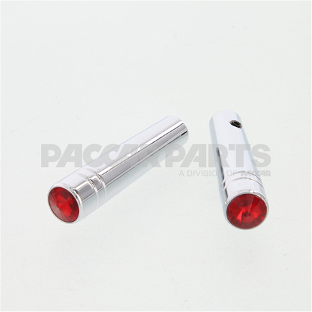 MC8914C EXTENSION-TOGGLE 2.31" RED JWL/PLATE PB