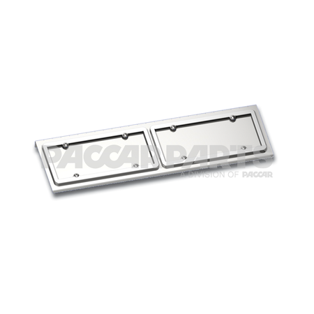MD1504 PLATE-LICENSE SWING UNDER 2 PLATE 27"X8"