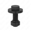 MOD 3S0582310000 BOLTS + ISOLATOR KIT, RAD OR CAC
