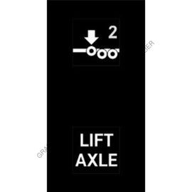 MQT 12G0062 RCKR-W4,2POS,LIFT AXLE 2- TRUC