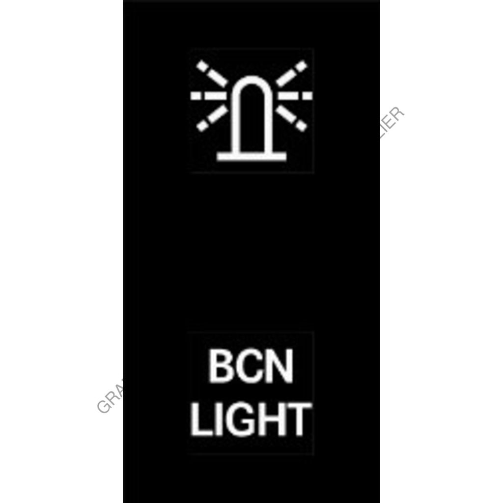 MQT 12G0071 RCKR-W4,2POS,BCN LIGHT