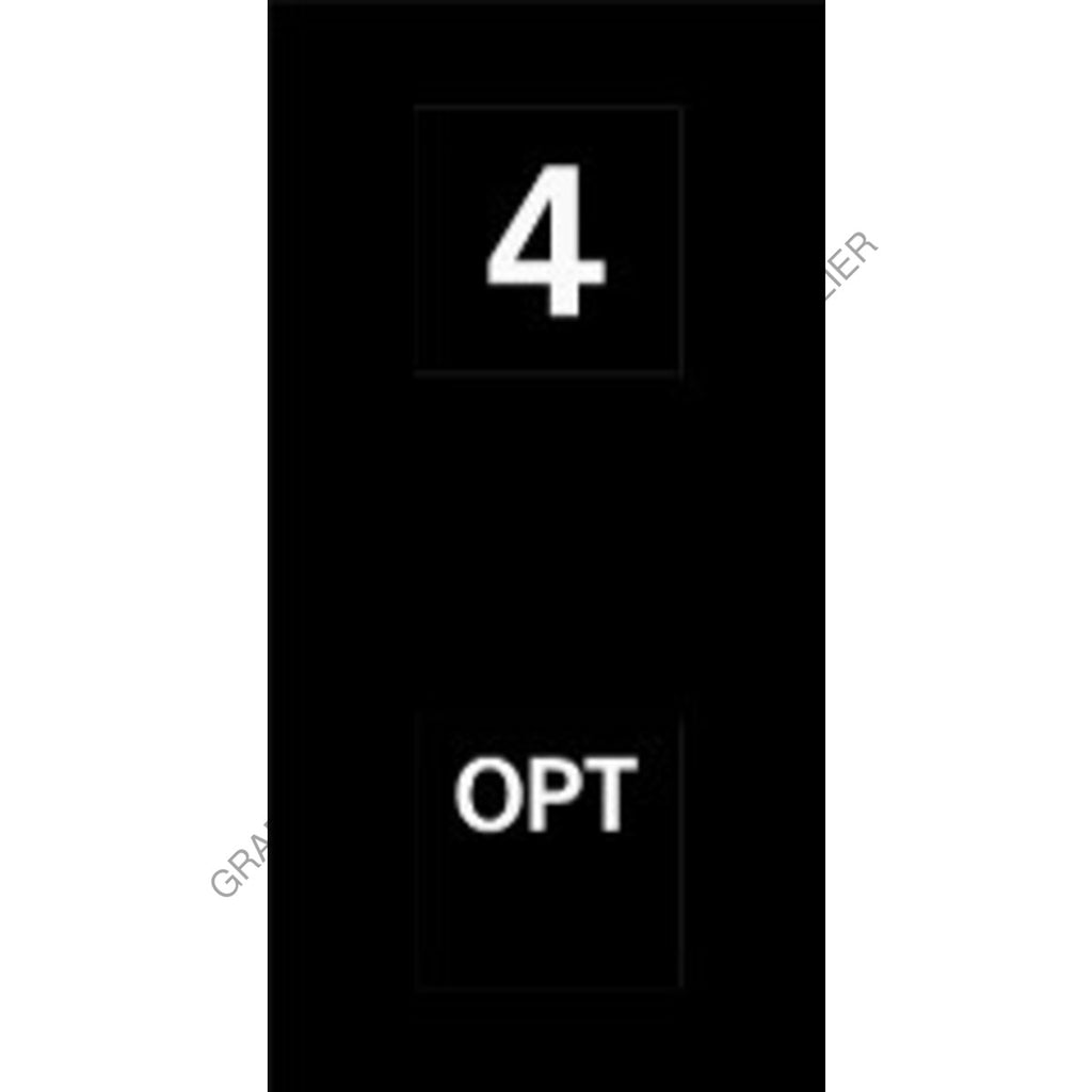 MQT 12G0085 RCKR-W4,2POS,OPT 4