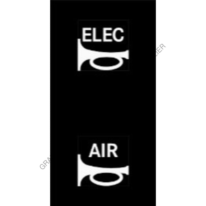 MQT 12G0096 RCKR-W4,2POS,ELEC-AIR HORN SEL