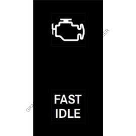 MQT 12G0104 RCKR-W4,2POS,FAST IDLE