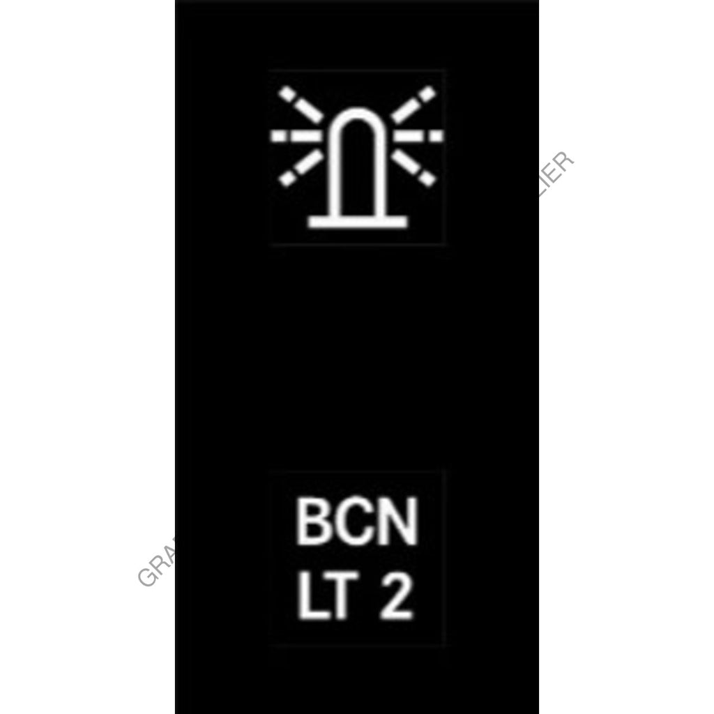 MQT 12G0126 RCKR-W4,2POS,BCN LT 2