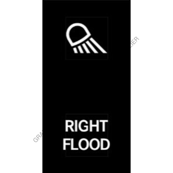MQT 12G0161 RCKR-W4,2POS,RIGHT FLOOD