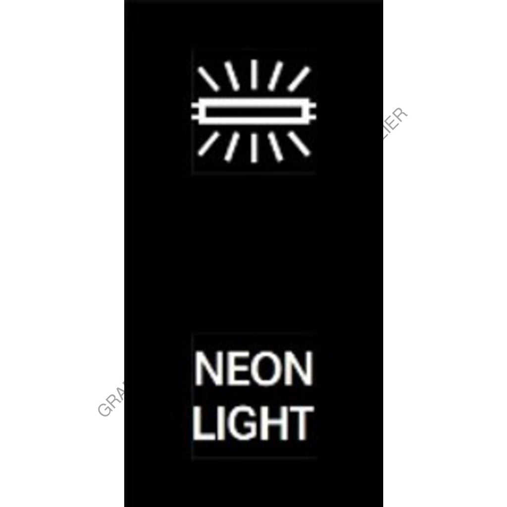 MQT 12G0174 RCKR-W4,2POS,NEON LIGHT