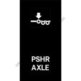 MQT 12G0186 RCKR-W4,2POS,PSHR AXLE