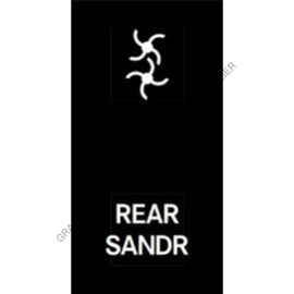 MQT 12G0195 RCKR-W4,2POS,REAR SANDR