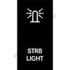 MQT 12G0206 RCKR-W4,2POS,STRB LIGHT