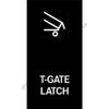 MQT 12G0213 RCKR-W4,2POS,T-GATE LATCH