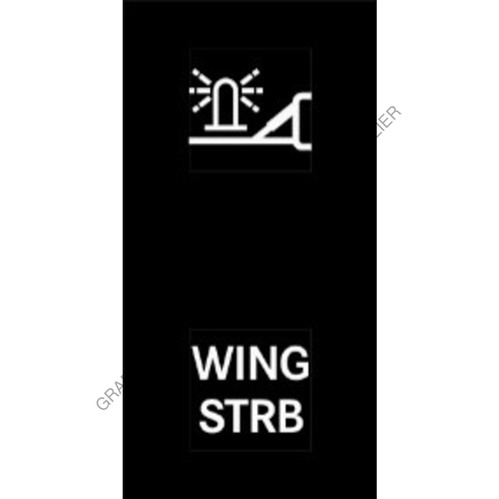 MQT 12G0232 RCKR-W4,2POS,WING STRB