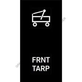 MQT 13G0163 RCKR-W4,3POS,FRNT TARP