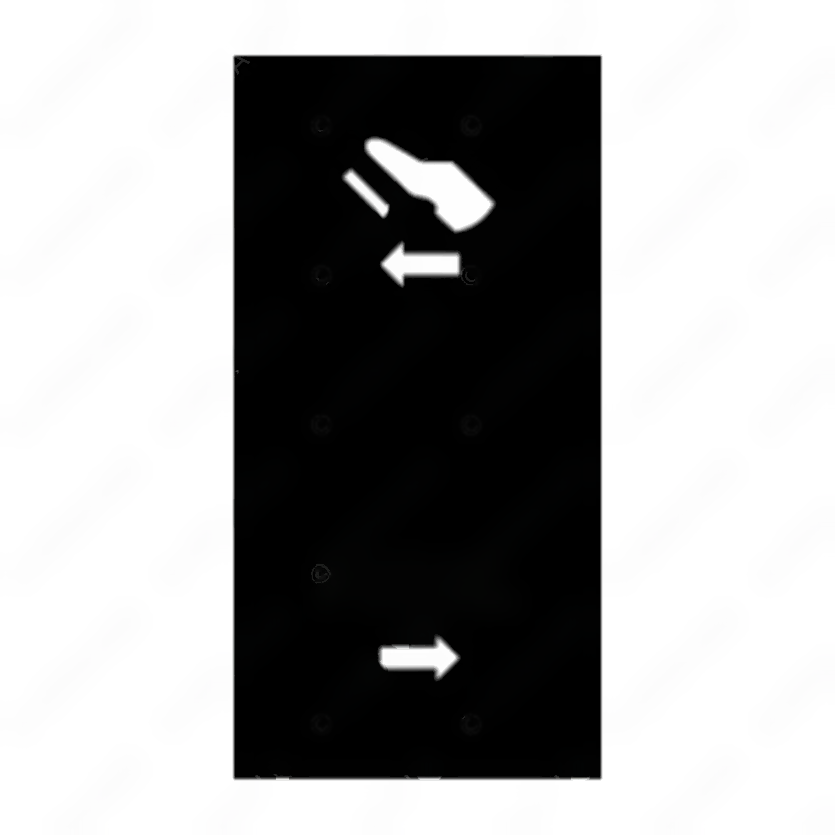 MQT 13G0305 RCKR-WST, 3POS, MOVE PEDAL
