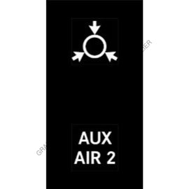 MQT 22G0006 RCKR-M2,2POS,AUX AIR 2