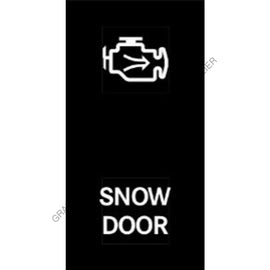 MQT 22G0028 FLT, 2 POS, SNOW DOOR