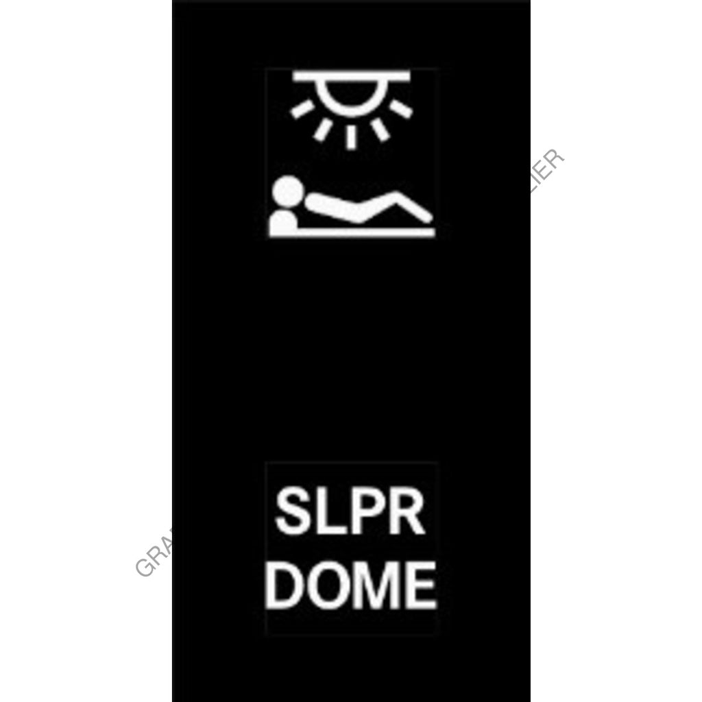 MQT 22G0052 FLT, 2 POS, SLPR DOME