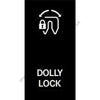 MQT 22G0145 RCKR-M2,2POS,DOLLY LOCK