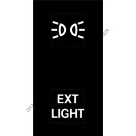 MQT 22G0152 RCKR-M2,2POS,EXT LIGHT