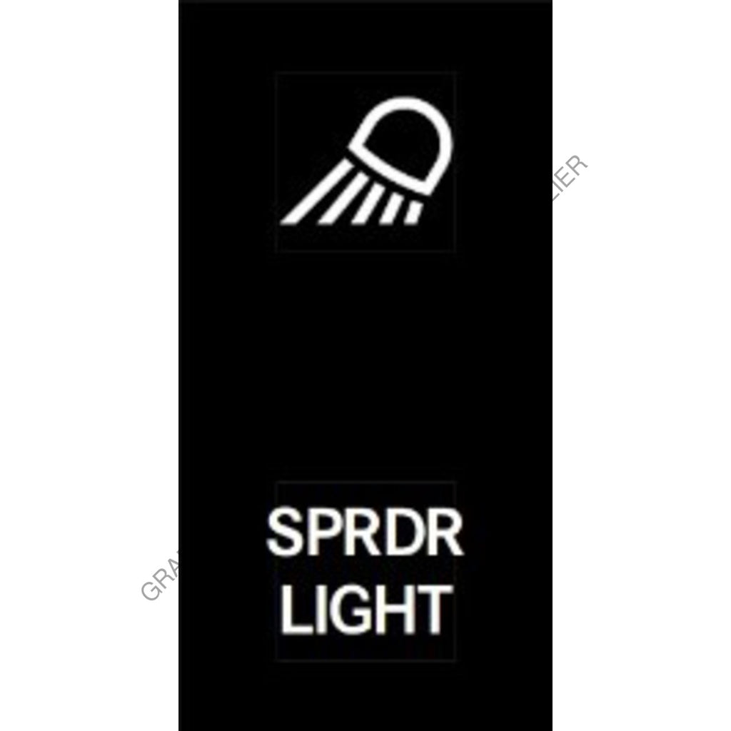 MQT 22G0205 RCKR-M2,2POS,SPRDR LIGHT