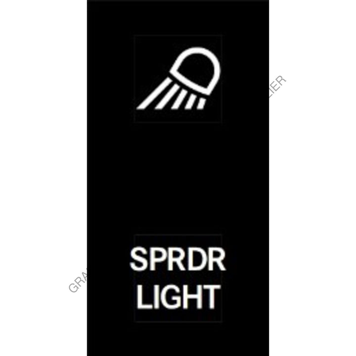 MQT 22G0205 RCKR-M2,2POS,SPRDR LIGHT
