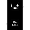 MQT 22G0211 RCKR-M2,2POS,TAG AXLE