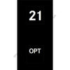 MQT 22G0256 RCKR-M2,2POS,OPT 21