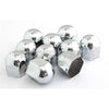 MW11011 COVER-NUT LUG 1-1/2 STL CHR (10/PK)