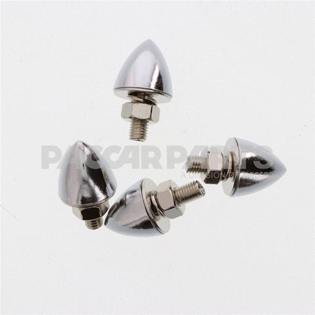 MW1149 CHROME PLATED 1/4" CONENUT SET