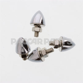 MW1149 CHROME PLATED 1/4" CONENUT SET