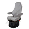 NTS 40049 341 SEAT, ADMIRAL ULTH GRY W/ ARMS