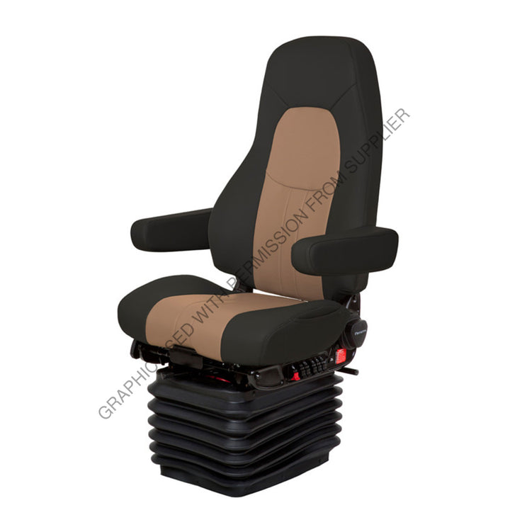 NTS 40050 347 SEAT, COMMODORE ULTH BLK-TAN W/ ARMS