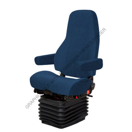 NTS 40050 363 SEAT, COMMODORE CLTH BLU W/ ARMS