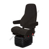 NTS 40050 365 SEAT, COMMODORE CLTH BLK W/ ARMS