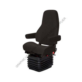 NTS 40079 365 SEAT, ADMIRAL RH CTL CLTH BLK W/ ARMS