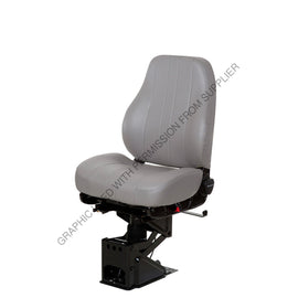 NTS 50765 001 SEAT, CAPTAIN MID VYL GRY W/O ARMS