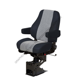 NTS 51113 396 SEAT-ENSIGN2B MID BK 2ARM M&V BK-GY