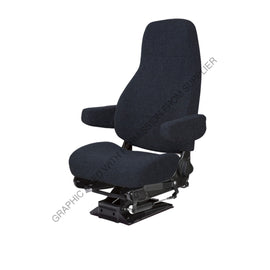 NTS 70566 335L SEAT-ENSIGN LO PRO EZ AIRE BLK CLOTH R&L