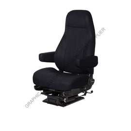 NTS 70567 305L SEAT-CAPT LP 97 EZ-AIRE SUS HI ML BLK VN