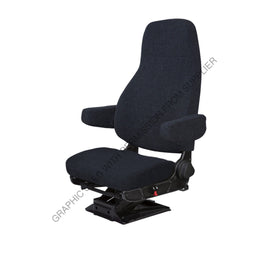 NTS 71123 335 SEAT-ENSIGN LOW PRO BLK CLOTH W/DUEL ARM