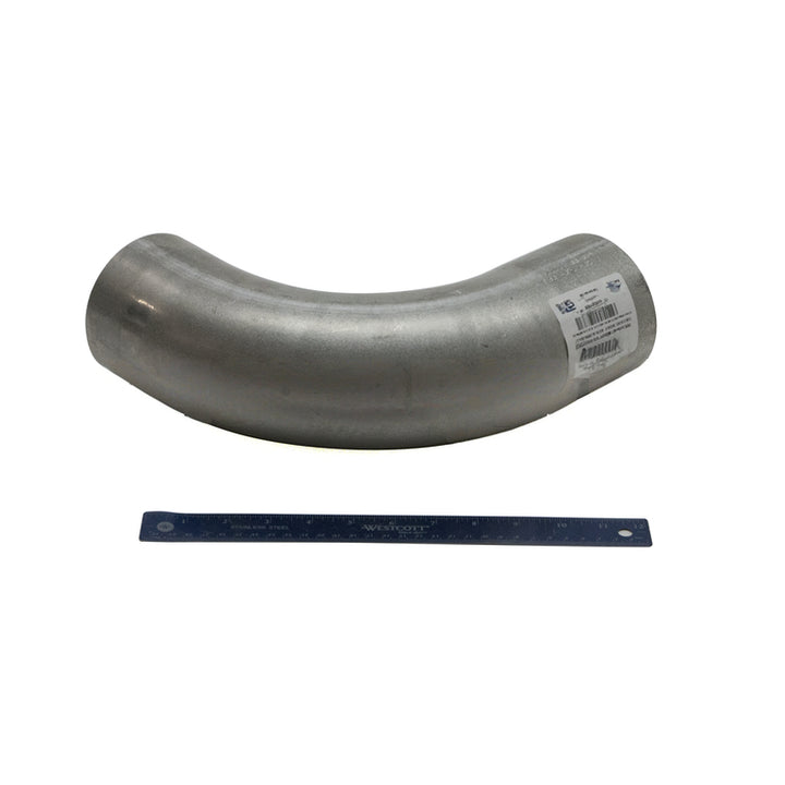 P180-17605 PIPE-EXHAUST 90DEG 4" STL ALMZ OD/OD