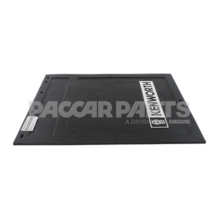 PAC24X30R12BMW MUDFLAP-24X30 3/8" HD RUBBER WHT KW BAR