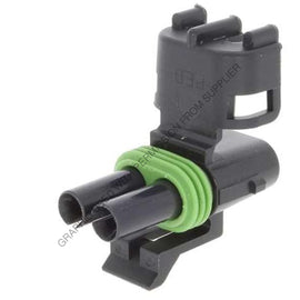 PAC 12015792 CONNECTOR-FEMALE,2 CAV,WEATHER PACK