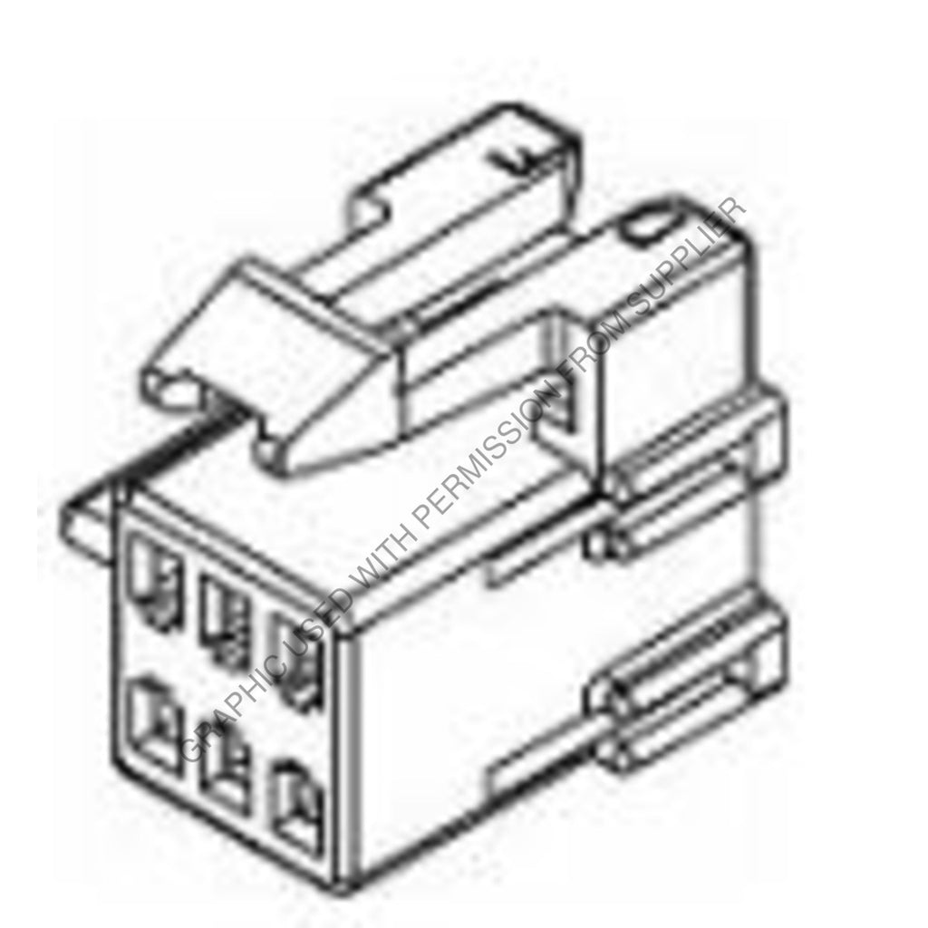 PAC 12064762 B PLUG,6-PIN