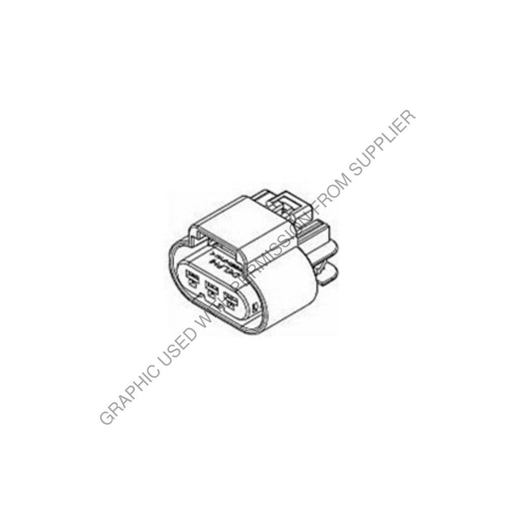 PAC 15326614 CONNECTOR-FEMALE,3 CAV,GT 280